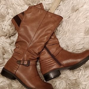 Wide fit boots